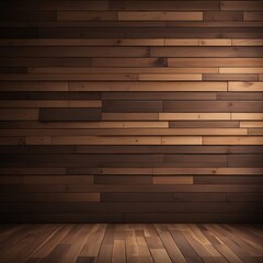 wooden wall and floor