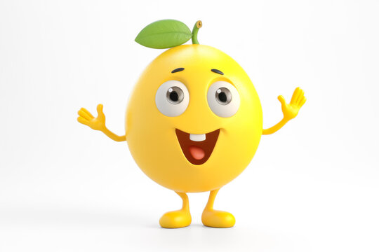 lemon Cartoon character