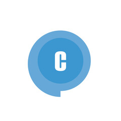 Initial Letter C Logo Template Vector Design