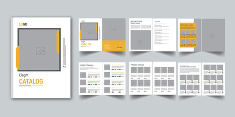 Product Catalogue & modern a4 product catalog design template, Minimalist product brochure template design