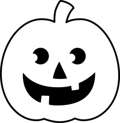 halloween pumpkin outline