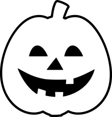 halloween pumpkin outline