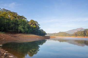 Lake on Sri Lanka