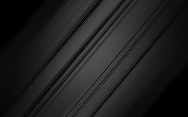 Obraz premium abstract black and silver are light gray with white the gradient is the surface with templates metal texture soft lines tech diagonal background black dark sleek clean modern.
