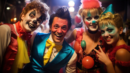 Themed Costume Party: A themed costume party where friends dress up according to a chosen theme