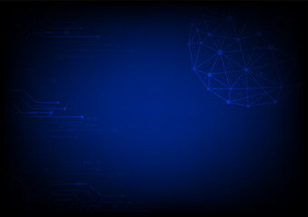 Abstract technological background with various technological elements. Structure pattern technology backdrop. Vector illustration.	