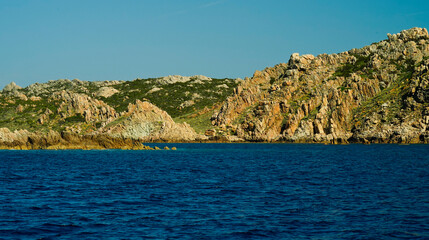 Isola della Maddalena. Arcipelago Maddalena.  Provincia di Sassari, Sardegna. Italy.