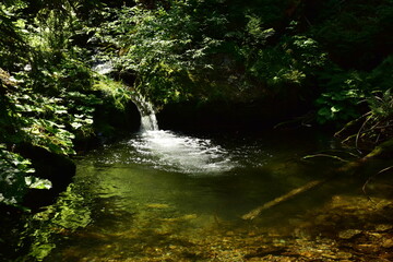 Obraz premium Bila Opava Waterfalls