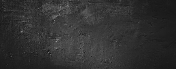 Abstract black grungy wall texture background