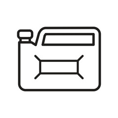 Jerry can icon vector on trendy design