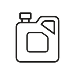Jerry can icon vector on trendy design