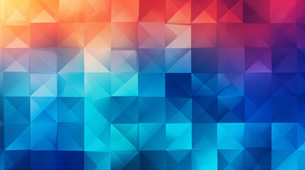 Obraz premium An abstract geometric pattern with vibrant colors to add a dynamic touch to your business presentations, Business, Background