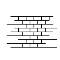 Brick Line Vector 
