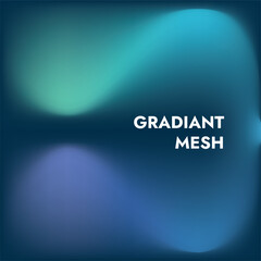 Abstract blue gradiant mesh background, green to blue to violet, technology background, soft gradiant, soothing