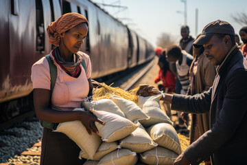 sale of grain in African countries generative ai