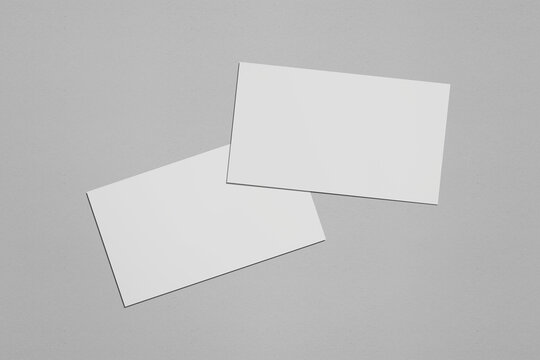 Blank business cards Stock Photo by ©stevanovicigor 4132572