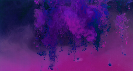 colorful smoke on dark background