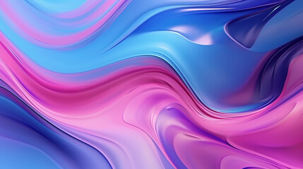Abstract background with waves holo design
