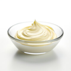 cream in a bowl
