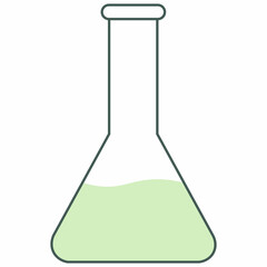 
Flask for chemical preparations for decoration and design.
