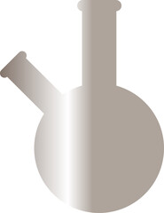 Flask for chemical preparations for decoration and design.