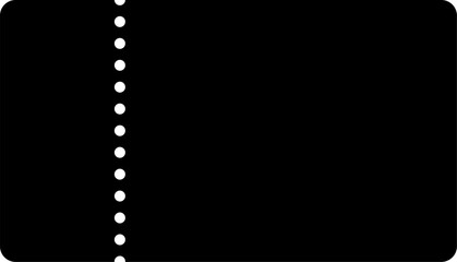 Ticket template. Concert ticket, lottery coupons, coupon vector