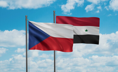 Venezuela and Czech Republic flag