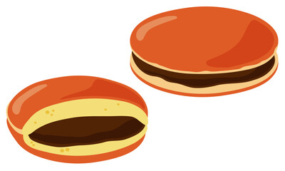 あんこのどら焼き