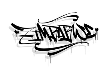 ZIMBABWE country graffiti tag style