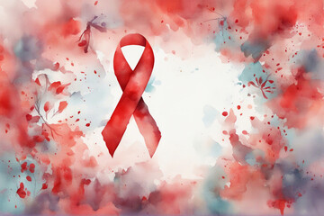 world AIDS day banner wallpaper - obrazy, fototapety, plakaty