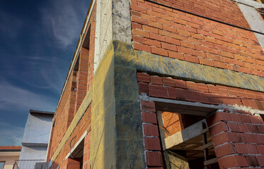 Carbon fiber reinforcement was installed on the 1st floor columns of the reinforced concrete...