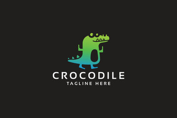 Crocodile Pro Logo Template
