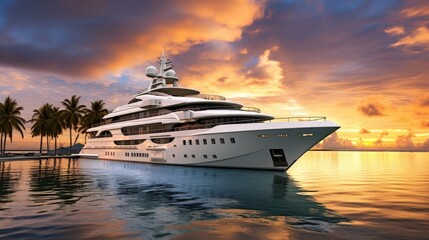 opulent superyachts, cruise ships and private vessels in exotic destinations.