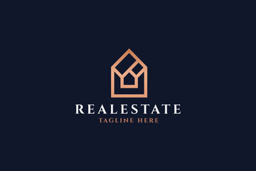 Real Estate Luxury Pro Logo Template
