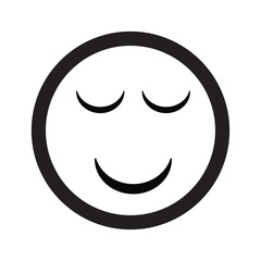 Emoji face reaction icon design