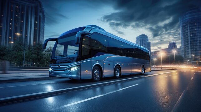bus on the road essential role these automobiles play in our daily lives