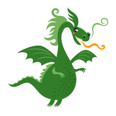  Chinese Happy New Year 2024. Year of the Dragon. Symbol of New Year. Cute dragon