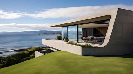 Fototapeta premium house on the beach