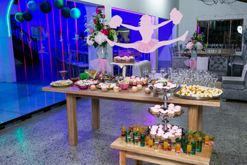Social events; Dessert Table For Guests