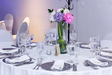 Reception Of Social Events; Tables Decorated For Events: Parties, Birthdays, Weddings, And Other Events.