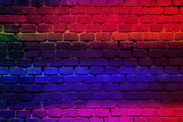 psychadelic colors on wall texture pattern,