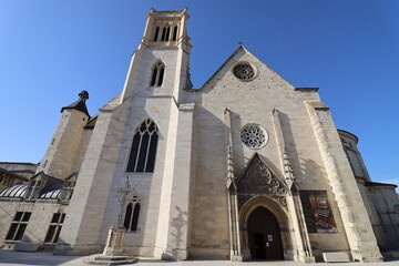 La cathédrale Saint Caprais, ville de Agen, département du Lot et Garonne, France