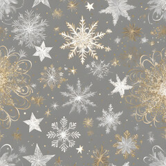 Holiday shimmering gold and silver background seq 10 of 43