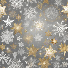 Holiday shimmering gold and silver background seq 26 of 43