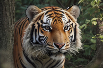 portrait of a tiger