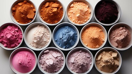 colourful powder - Powered by Adobe