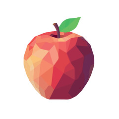 Juicy apple symbolizes healthy eating and freshness