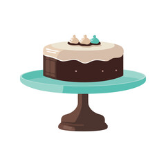 Sweet dessert celebration with chocolate, fruit and cream