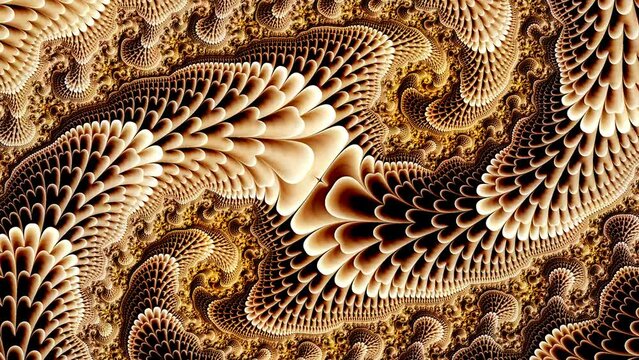 Eternal Morphing Beauty - Dynamic Fractal Evolution.