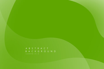 Green vector curve modern background space for text and message. concept design